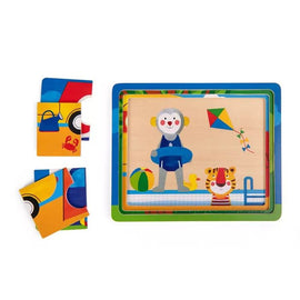 MOULIN ROTY 3-level puzzle Popipop