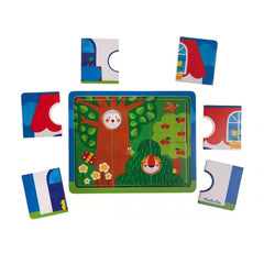 MOULIN ROTY 3-level puzzle Popipop
