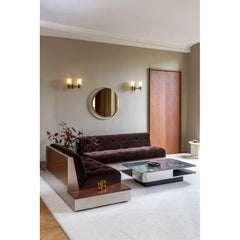 RED EDITION 3-Seat Sofa Stanley velvet with Tablet