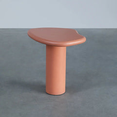 FURNIFIED Coffee Table Surzur matt Red Sienna Stoneskin