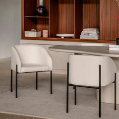 FURNIFIED Dining Chair Royan 76cm