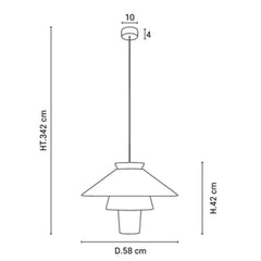 MARKET SET Suspension Light Ruche L