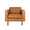 FURNIFIED Armchair Gordon Cognac Leather