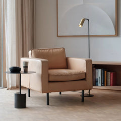 FURNIFIED Armchair Gordon Cognac Leather