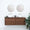FURNIFIED Bathroom Furniture Set 21 Walnut