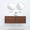 FURNIFIED Bathroom Furniture Set 2 Walnut