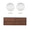 FURNIFIED Bathroom Furniture Set 2 Walnut