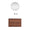 FURNIFIED Bathroom Furniture Set 6 Walnut