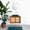 FURNIFIED Bathroom Furniture Set 4 Teak Rattan Green Marble