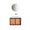 FURNIFIED Bathroom Furniture Set 8 Teak White Marble
