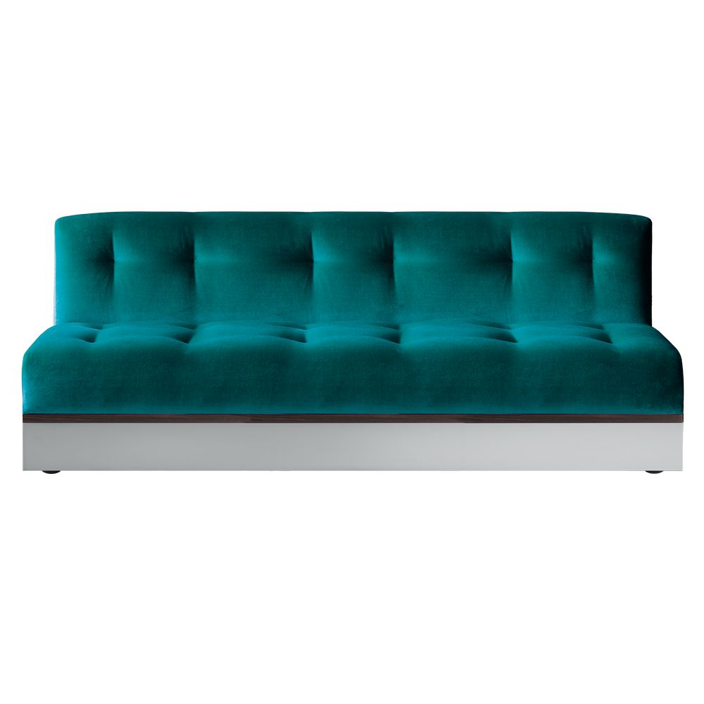 RED EDITION 3-Seat Sofa Stanley velvet with Tablet