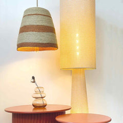 OPJET PARIS Floor Lamp Saturn Canva Fabric 130cm