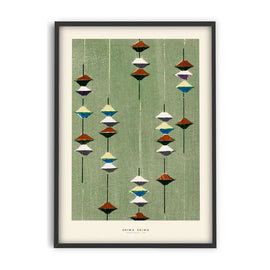 PSTR STUDIO Art Print - Shima Shima - Japanese textile I