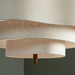 MARKET SET Suspension Light Pebble Fabric 58cm