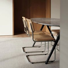 FURNIFIED Chair Natural Swing 83cm