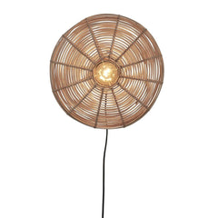 GOOD&MOJO Wall Lamp Tanami Natural 40cm