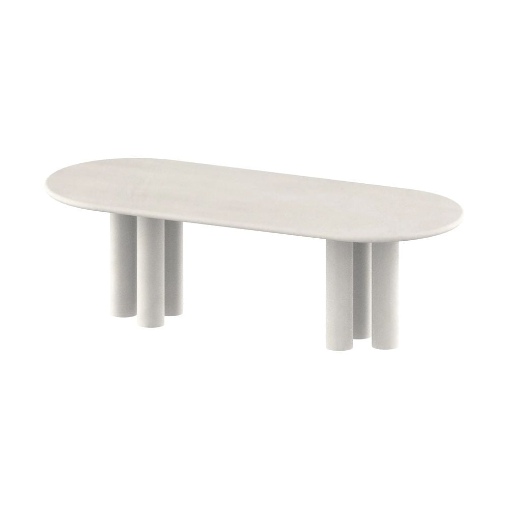 FURNIFIED Dining Table Kimberly Microskin