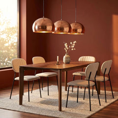 ZAGO Dining Chair Kota Metal Legs Fabric