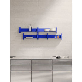 TIPTOE X KLEIN BLUE Wall Shelf Pli Steel