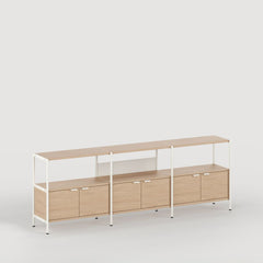 TIPTOE Shelf Unit H85xW244cm