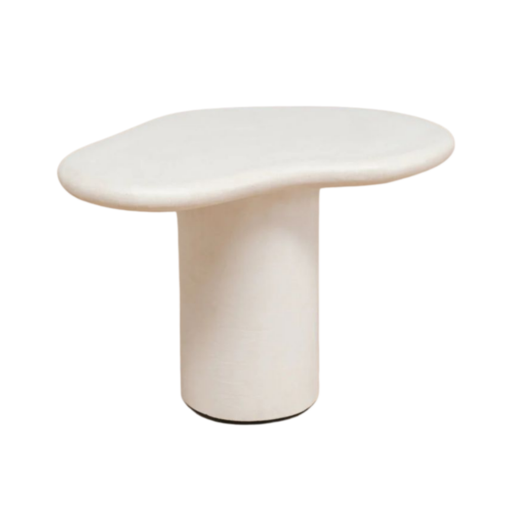 FURNIFIED Side Table Jonah Microskin 58cm – laboutiquedesign.is