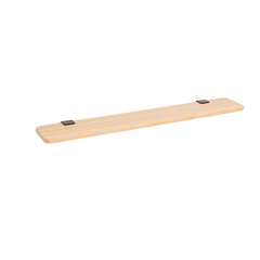 TIPTOE Bookshelf Oak Steel Brackets 120x20cm
