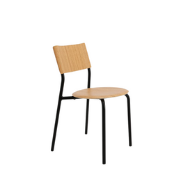 TIPTOE Chair SSD Oak Wood Steel Legs 82cm