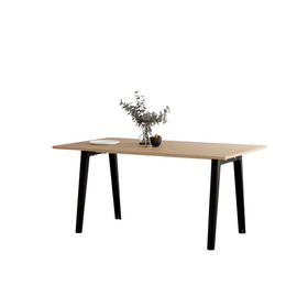 TIPTOE Dining Table New Modern Oak Steel Legs 160cm