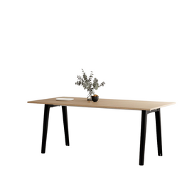 TIPTOE Dining Table New Modern Oak Steel Legs 190cm