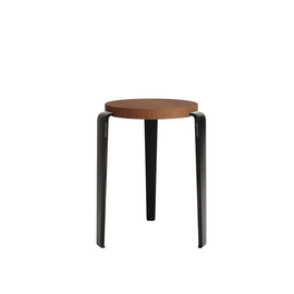 TIPTOE Stool Lou Tinted Oak Steel Legs 45cm