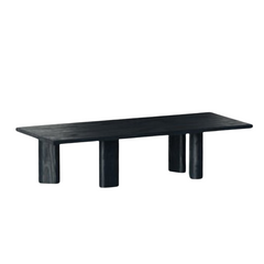 KANN DESIGN Coffee Table Galta Forte Rectangle Black Oak