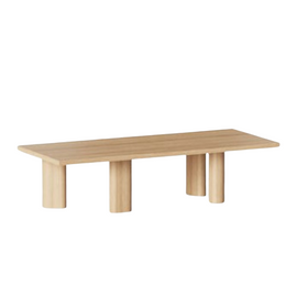 KANN DESIGN Coffee Table Galta Forte Rectangle Natural Oak
