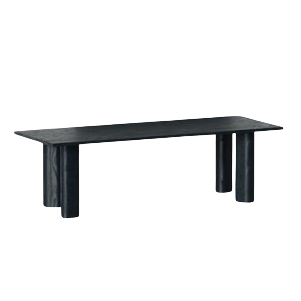 KANN DESIGN Dining Table Galta Forte 240 Black Oak