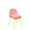 ATELIER TOBIA ZAMBOTTI Chair “The Fan Chair” Pink & Yellow