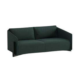 KANN DESIGN Sofa Timber 3 Seater Green