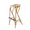 ORCHID EDITION Bar Stool Virage Rattan 83cm Green & Yellow