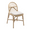 ORCHID EDITION Dining Chair Sillon Rattan Migliore Fabric Cushion Beige