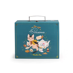 MOULIN ROTY Les Parisiennes ceramic tea dinette suitcase