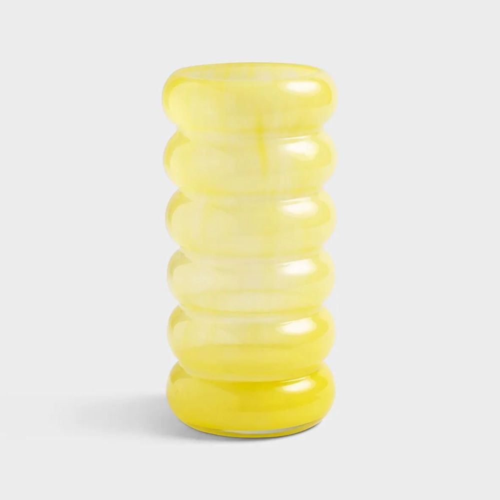 &KLEVERING Vase Chubby Yellow