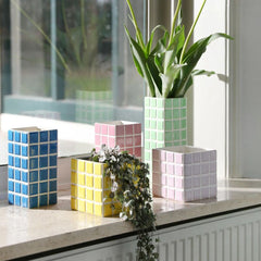 &KLEVERING Vase Tile Mint