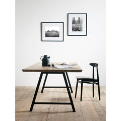 VINCENT SHEPPARD Dining Table Albert Square Base Natural Oak