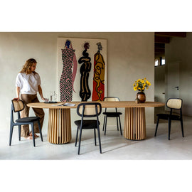 VINCENT SHEPPARD Oval Dining Table Maru