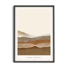 PSTR STUDIO Art Print Yente - Paysage de Abstrait V
