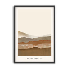 PSTR STUDIO Art Print Yente - Paysage de Abstrait V