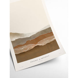 PSTR STUDIO Art Print Yente - Paysage de Abstrait V