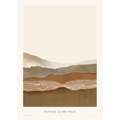 PSTR STUDIO Art Print Yente - Paysage de Abstrait V