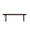FURNIFIED Bench Marco Wood Rattan 140cm