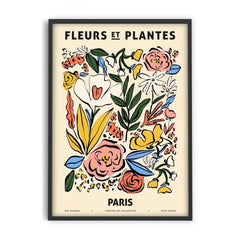 PSTR STUDIO Art Print Zoe - Fleurs et Plantes - Paris