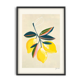 PSTR STUDIO Art Print Zoe - Lemons