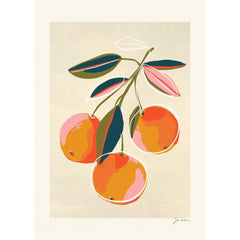 PSTR STUDIO Art Print Zoe - Oranges